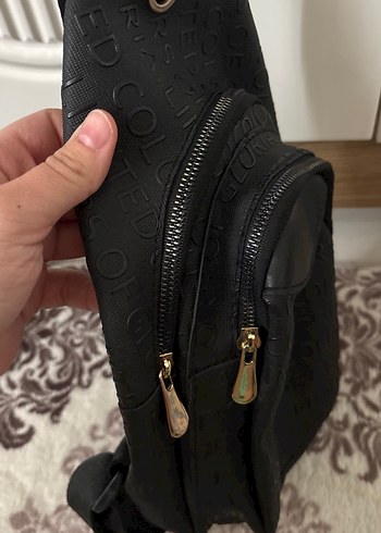 Kadın Siyah Deri Omuz Çantası - Görsel 2