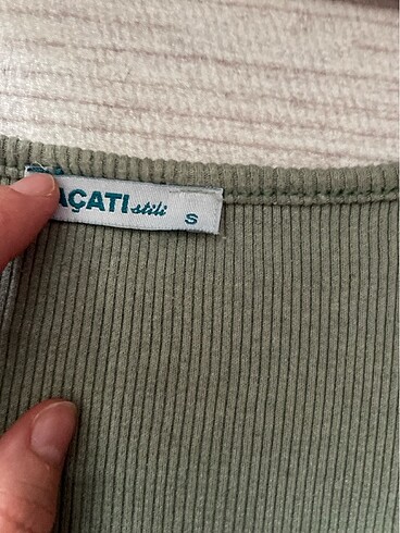 Trendyol & Milla Crop uzun kollu