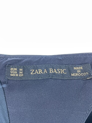 m Beden lacivert Renk Zara Kısa Elbise %70 İndirimli.