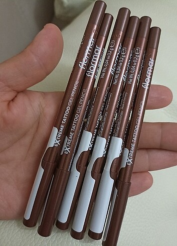 Flormar extreme tattoo gel pencil Brown 