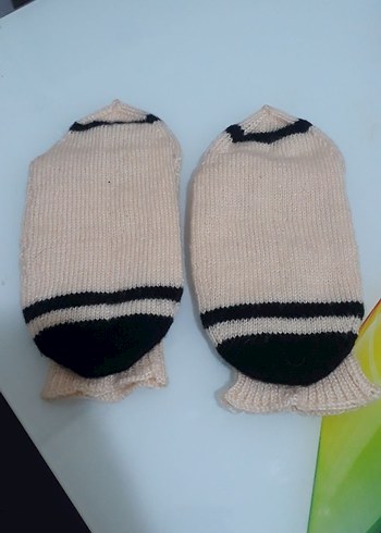 el Örgü çorap yeni kullanılmadı çeyiz için yaptım kullanılmadı - Görsel 2
