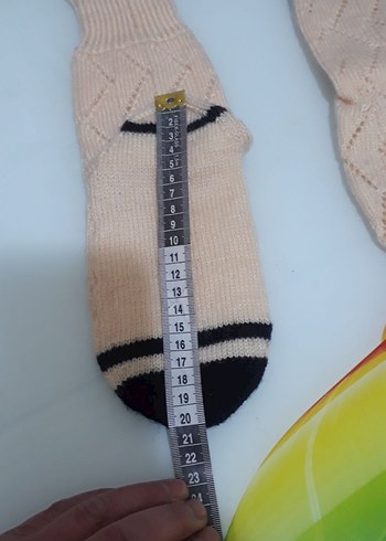 el Örgü çorap yeni kullanılmadı çeyiz için yaptım kullanılmadı - Görsel 5