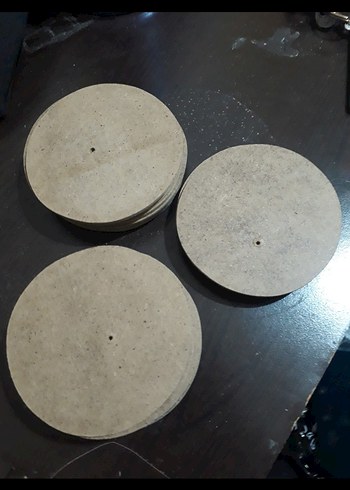 ahşap mini supla Tabak Altlıkları 6 adet fiyatı - Görsel 2