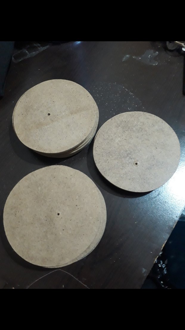 ahşap mini supla Tabak Altlıkları 6 adet fiyatı - Görsel 2