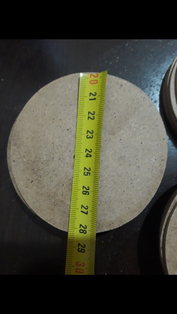 ahşap mini supla Tabak Altlıkları 6 adet fiyatı - Görsel 3