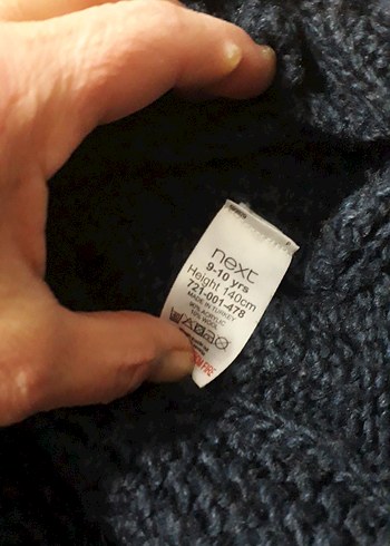 Örgü Boğazlı Kazak - Görsel 5