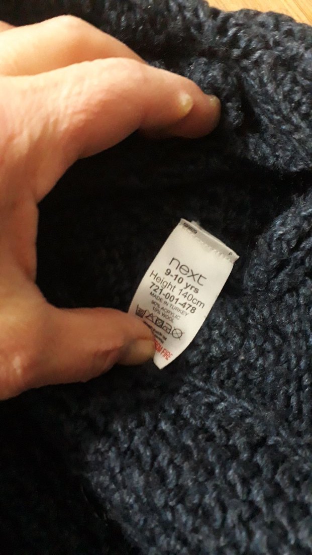 Örgü Boğazlı Kazak - Görsel 5