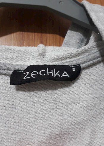 Gri Fermuarlı kız çocuk Sweatshirt - Görsel 5