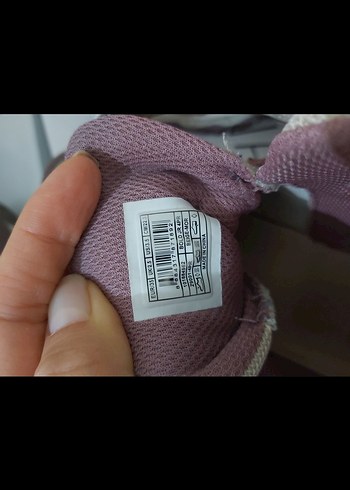 Kız Çocuk Mor Cırt Cırtlı Spor Ayakkabı - Görsel 3