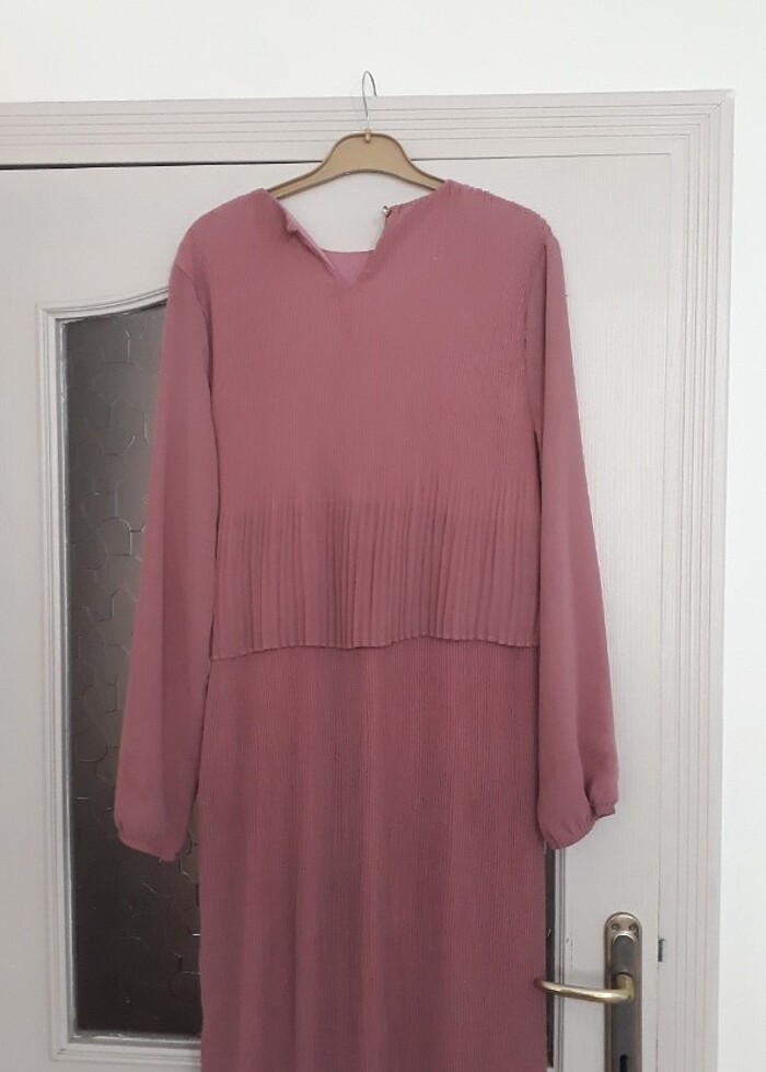 Bayan yazlık uzun elbise 2 defa kullandım  temiz  - Görsel 5