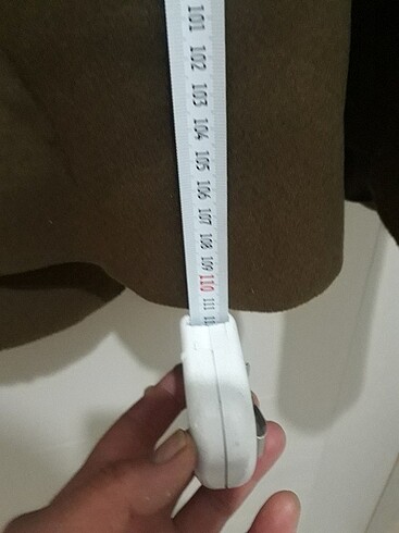 Bayan pardesü az kullanıldı temiz 2 düğme düştü duruyor yırtık d - Görsel 7