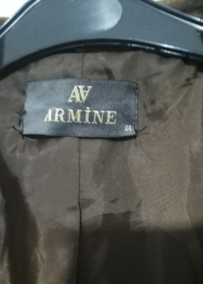 Bayan pardesü az kullanıldı temiz 2 düğme düştü duruyor yırtık d - Görsel 3