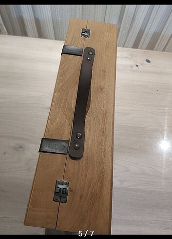 Beden Ahşap sağlam çanta az kullanıldı temiz ölçüleri mevcut