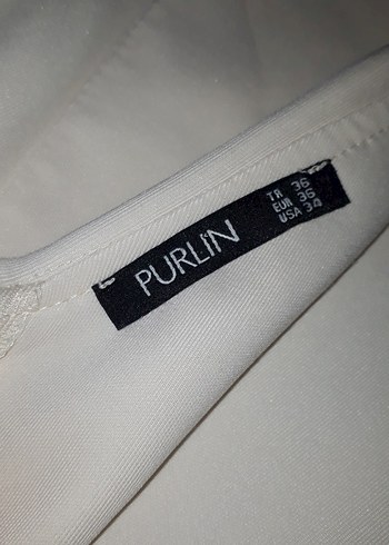 Beyaz Midi V Yakalı Kolsuz Elbise az kullanıldı - Görsel 6