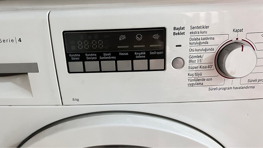 Beden Bosch kurutma makinesi 8 kg