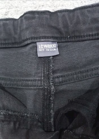 Gri Erkek Çocuk Kot Pantolon - Görsel 4