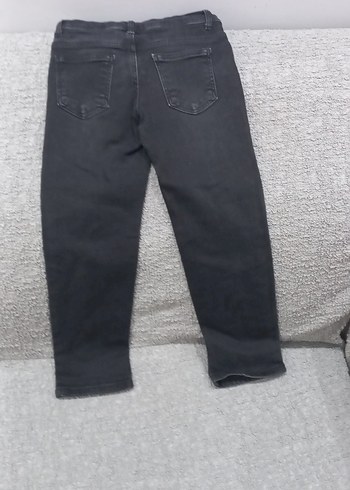 Gri Erkek Çocuk Kot Pantolon - Görsel 5