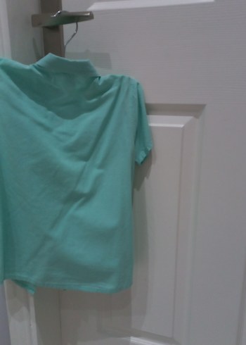 Erkek Çocuk Turkuaz Kısa Kollu Gömlek - Görsel 8