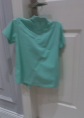 Erkek Çocuk Turkuaz Kısa Kollu Gömlek - Görsel 6