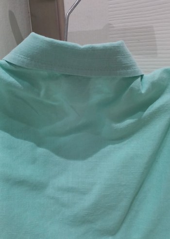 Erkek Çocuk Turkuaz Kısa Kollu Gömlek - Görsel 9