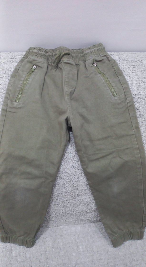 Gri Rahat Kesim Erkek Çocuk Pantolon - Görsel 4