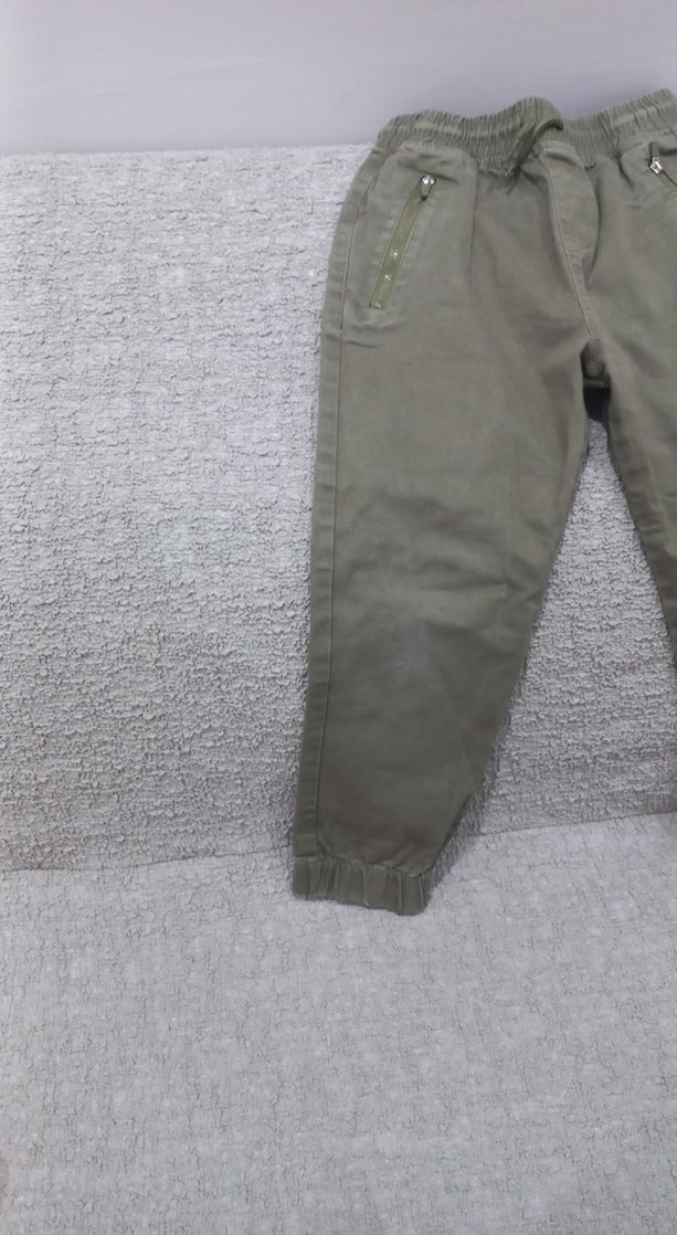 Gri Rahat Kesim Erkek Çocuk Pantolon - Görsel 2