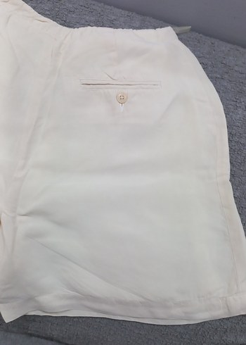 Beyaz Mini Kadın Şort - Görsel 8