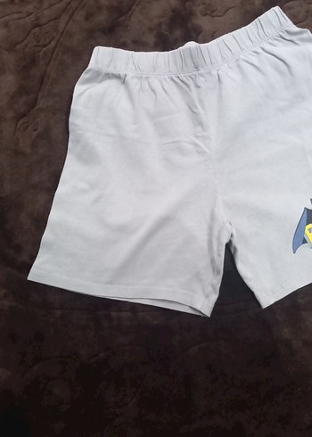 Erkek Gri Baskılı Rahat Şort - Görsel 3