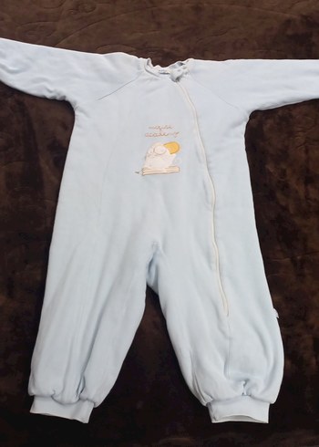 Mavi Bebek Fermuarlı Tulum, Uzun Kollu - Görsel 14