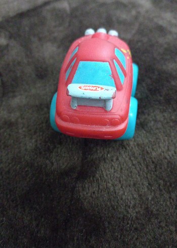 Renkli Kırmızı Oyuncak Araba - Görsel 4