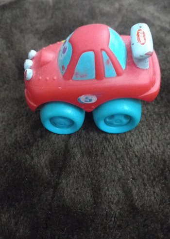 Renkli Kırmızı Oyuncak Araba - Görsel 3