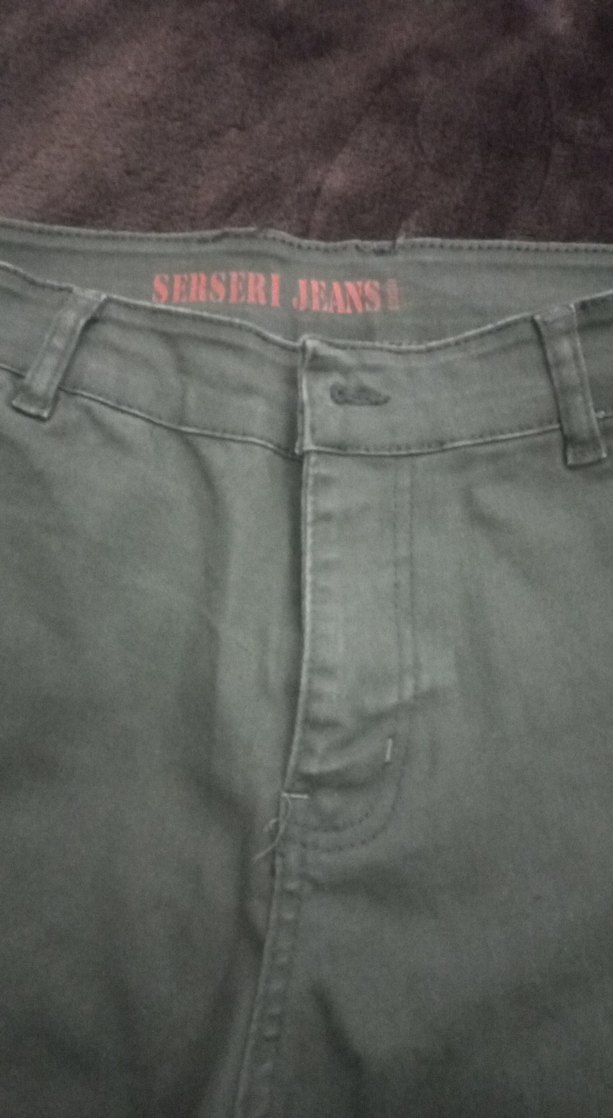 Gri Kamuflaj Kadın Kargo Pantolon - Görsel 4