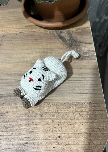 Kedi anahtarlık amigurumi - Görsel 3