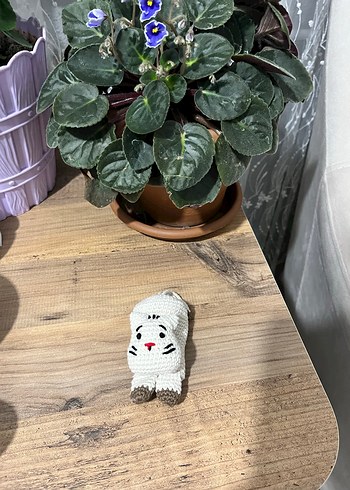 Kedi anahtarlık amigurumi - Görsel 4