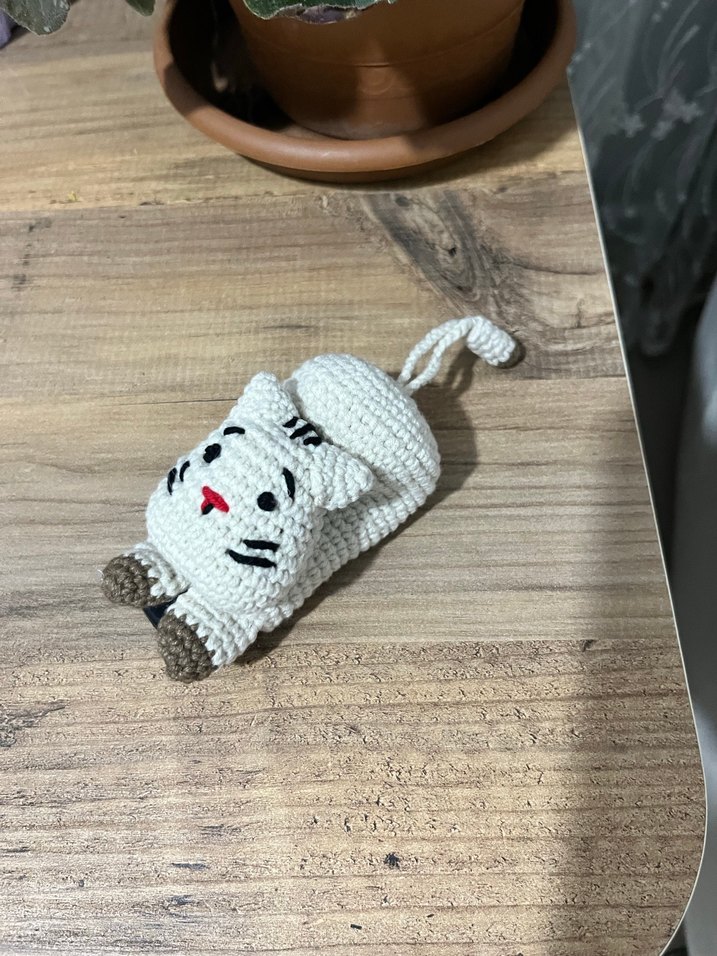 Kedi anahtarlık amigurumi - Görsel 3