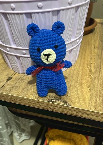 Mavi Ayıcık amigurumi - Görsel 3