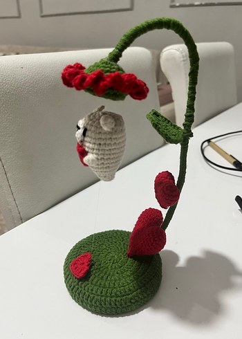 Ayıcıklı masa süsü - Görsel 4