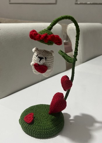 Ayıcıklı masa süsü - Görsel 5