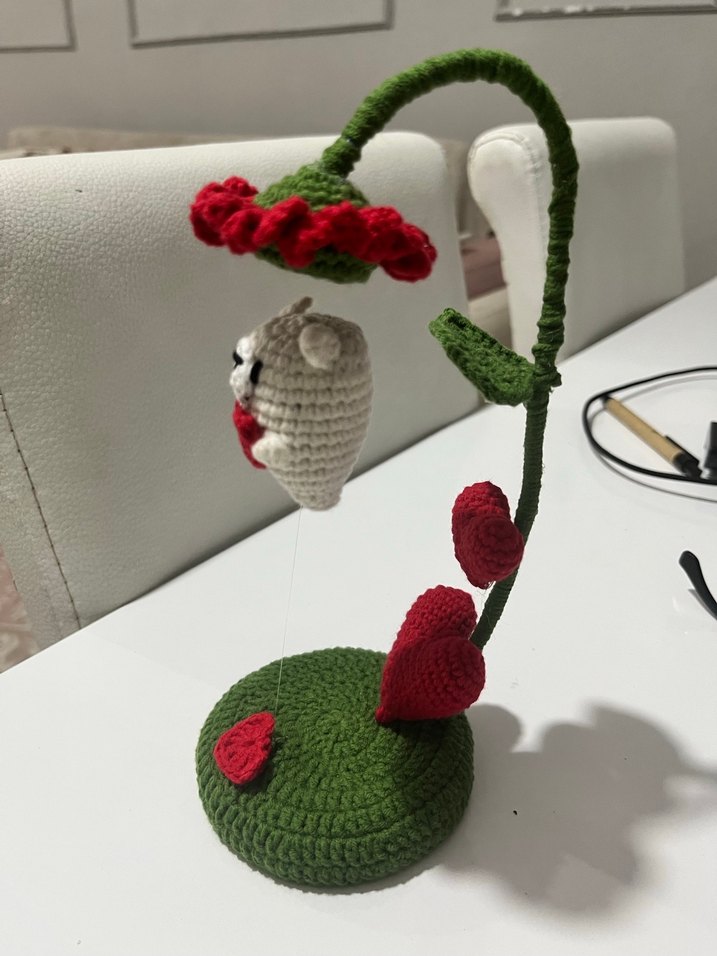 Ayıcıklı masa süsü - Görsel 4