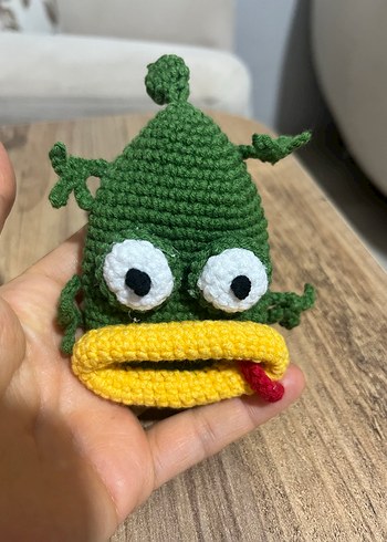 Kurbağa anahtar kılıfı - Görsel 2