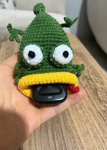 Kurbağa anahtar kılıfı - Görsel 4