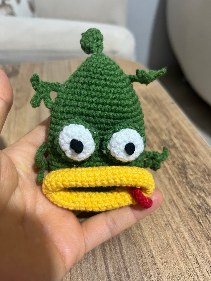 Kurbağa anahtar kılıfı - Görsel 2