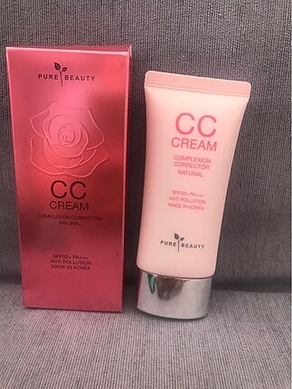 Pure Beauty Cc Cream- Natural rengi