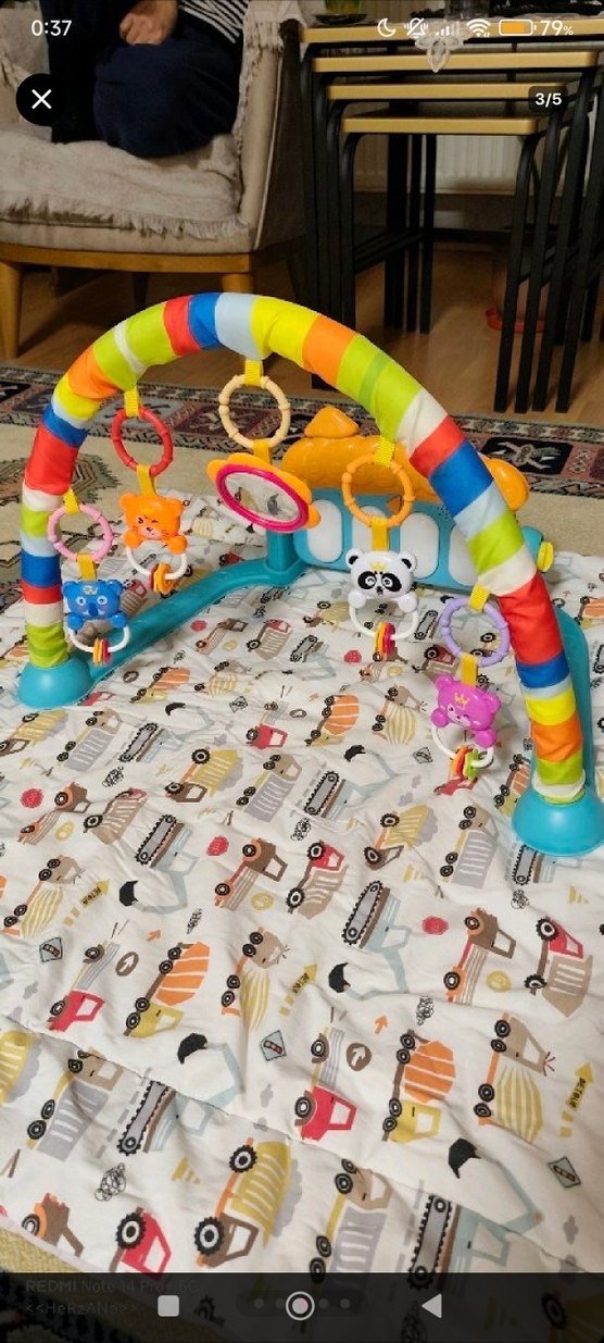 BEBEK PİYANOLU OYUN HALISI - Görsel 2