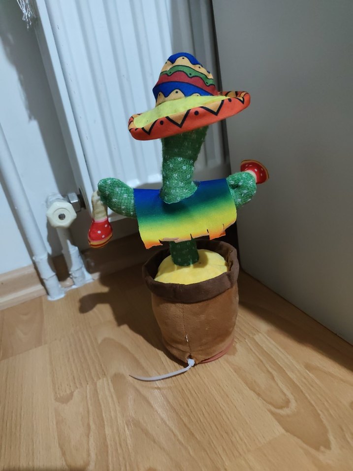 Renkli Müzikli Kaktüs Oyuncak - Görsel 3