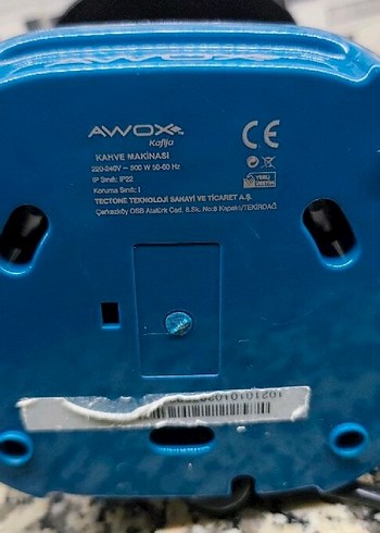 Mavi Awox Kafija Türk Kahve Makinesi - Görsel 4