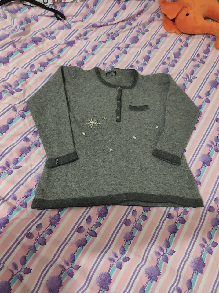 DESENTRİKO SAF YENİ YÜN KAZAK - Görsel 4