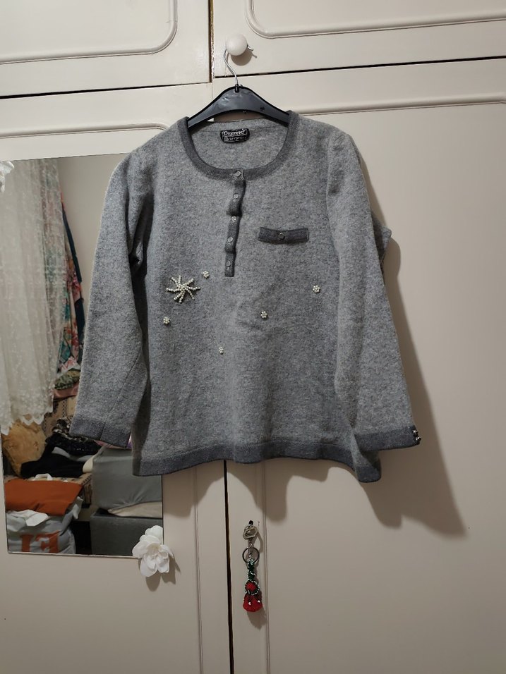 DESENTRİKO SAF YENİ YÜN KAZAK - Görsel 2