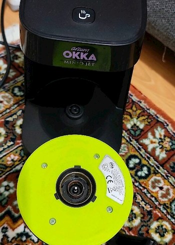 Okka Miniojet Siyah Kahve Makinesi - Görsel 5
