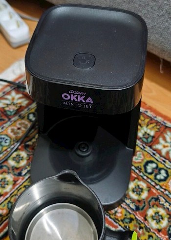 Okka Miniojet Siyah Kahve Makinesi - Görsel 6
